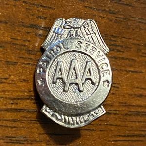 AAA Patrol Service Pin VINTAGE #2